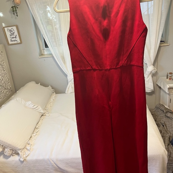 Valentino Red Vintage wide legged cropped Jumper - Picture 3 of 14